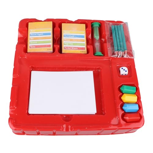 Stylebest Pictionary Brettspiel mit 1 Würfel Sanduhr 2 Gaming -Puzzle Interessantes Kartenbrettspiel Stylebest Pictionary Brettspiel mit 1 Würfel Sanduhr 2 Gaming -Puzzle Interessantes Kartenbrettspiel von Stylebest