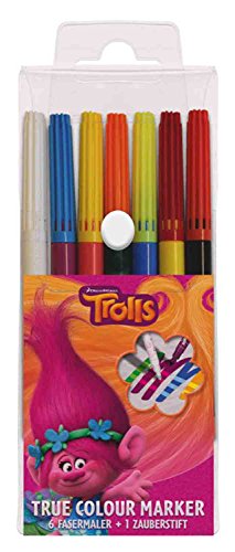 Stylex 51116 - Trolls True Color Zaubermarker Set von Stylex