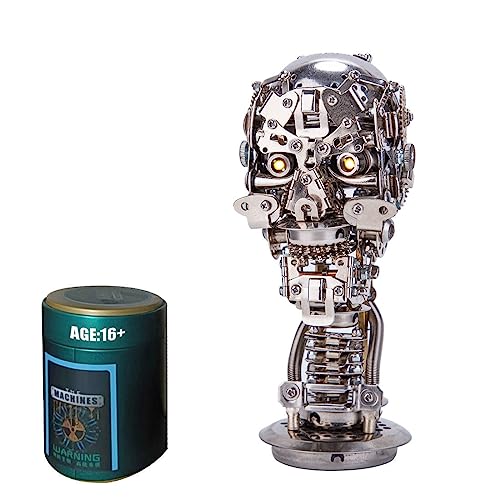 3D-Metallpuzzle für Erwachsene, 200-teiliger DIY-3D-Steampunk-Skelett-Modellbausatz aus Metall, kreative Dekoration für Zuhause oder das Büro 3D-Metallpuzzle für Erwachsene, 200-teiliger DIY-3D-Steampunk-Skelett-Modellbausatz aus Metall, kreative Dekoration für Zuhause oder das Büro von Stylomira