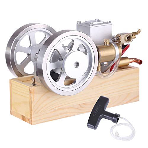Dampfmaschinen-Modellbausätze, Verbesserter horizontaler, feststehender, wassergekühlter Benzinmotor mit Handstarter für wissenschaftliche Experimente Dampfmaschinen-Modellbausätze, Verbesserter horizontaler, feststehender, wassergekühlter Benzinmotor mit Handstarter für wissenschaftliche Experimente von Stylomira