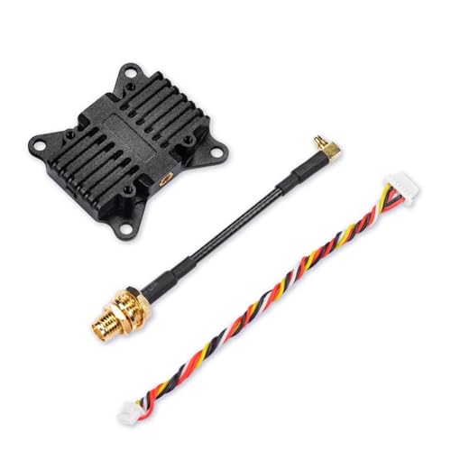 Stytpwra 4,9G 5,8G 6G 2,5W VTX 56CH VT5804-BAT Transmitter Audio Video FPV NTSC/PAL für RC Drohne, lange Reichweite, FPV von Stytpwra