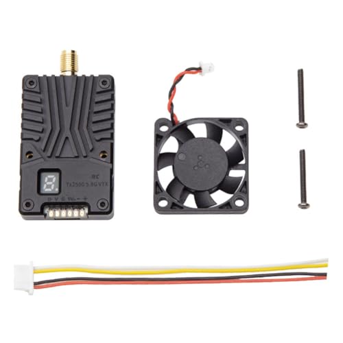 Stytpwra Für ATOMRC TX2500 5,8 G 2,5 W VTX FPV Video-Transmitter 800/1600/2500 MW, unterstützt X-Band, Bass für RC Drohne FPV von Stytpwra