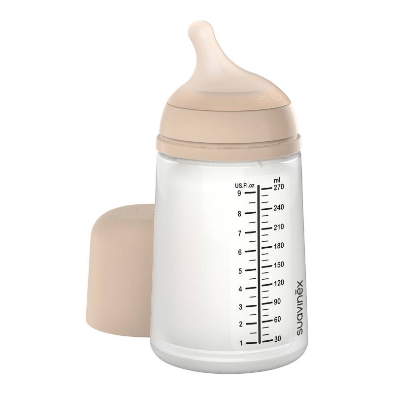 Suavinex Babyflasche Zero.Zero, Anti-Kolik, 270 ml, ab 3M von Suavinex