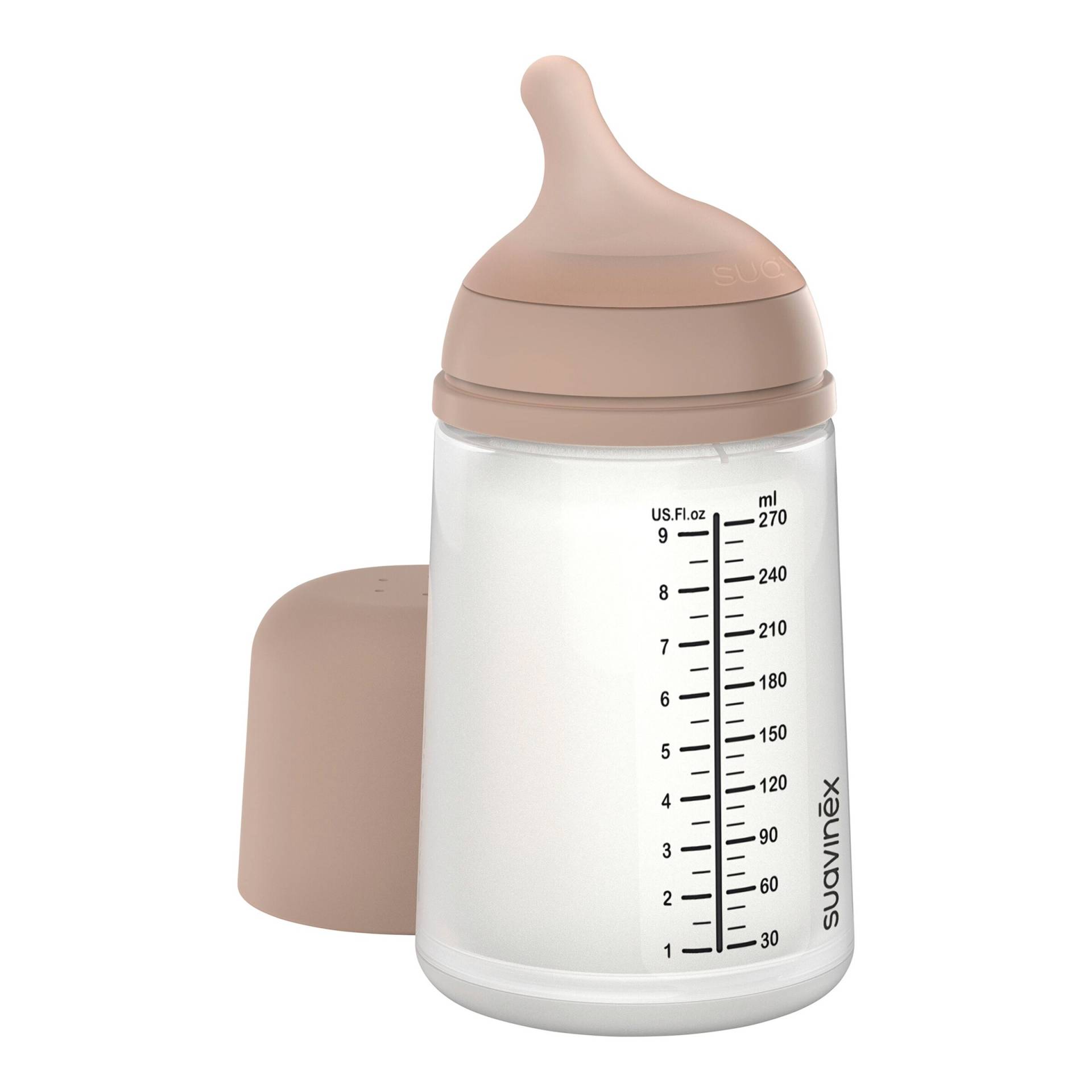 Suavinex Babyflasche Zero.Zero, Anti-Kolik, 270 ml, ab 3M von Suavinex