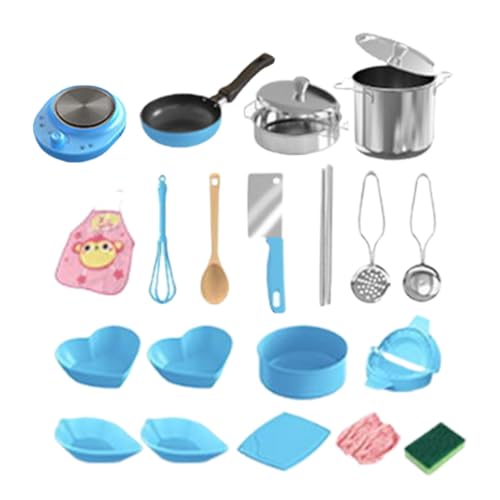 Sucritude Spielzeugküchen-Sets - Kinderküchenspielzeug Zubehör - Realistisches Interaktives Spielzeug Set Sicher Für Feinmotorik Rollenspiele Kinderzimmer Sucritude Spielzeugküchen-Sets - Kinderküchenspielzeug Zubehör - Realistisches Interaktives Spielzeug Set Sicher Für Feinmotorik Rollenspiele Kinderzimmer von Sucritude