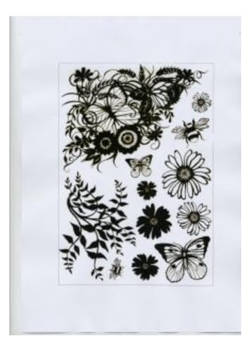 Sue Wilson Creative Expressions Botanical Umount Stempelplatte von Sue Wilson