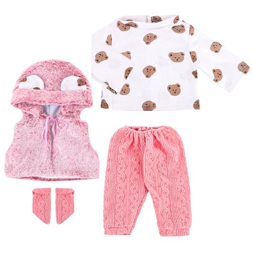 18 Zoll Mädchen Puppen Winter Outfit Set Kaltes Wetter Kleidungsmode Und Atmungsaktiv Für Kinder So Tun Spiele Kleidungsstücke 18 Zoll Mädchen Puppen Winter Outfit Set Kaltes Wetter Kleidungsmode Und Atmungsaktiv Für Kinder So Tun Spiele Kleidungsstücke von SueaLe