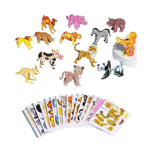 25 Teile/Satz Kinder Cartoon 3D Puzzle Spielzeug Frühe Pädagogische Spielzeug Puzzle Spielzeug Hand Augen Koordination Training Spielzeug Für Kleinkinder von SueaLe