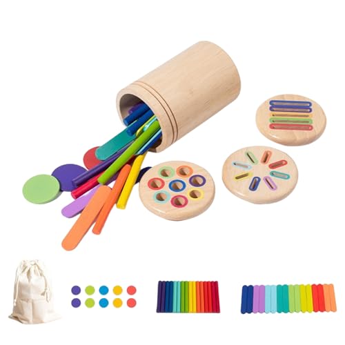 Bildungsspielzeug Für Bildungsfarberkennung Für Vorschule Sensorische Entwicklungsaktivität Set Fine Motor Skill Training Lernspielzeug Bildungsspielzeug Für Bildungsfarberkennung Für Vorschule Sensorische Entwicklungsaktivität Set Fine Motor Skill Training Lernspielzeug von SueaLe