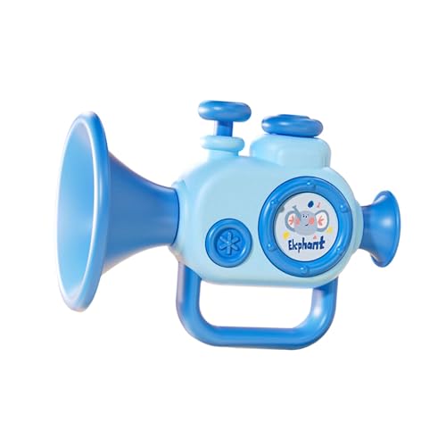 Child Safe Instrument Horn Mit Ergonomischem Unterstützt Sensorische Erkundungen Für Babys Ungiftiger Kinderblasen Trompete Child Safe Instrument Horn Mit Ergonomischem Unterstützt Sensorische Erkundungen Für Babys Ungiftiger Kinderblasen Trompete von SueaLe
