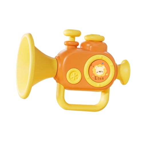 Child Safe Instrument Horn Mit Ergonomischem Unterstützt Sensorische Erkundungen Für Babys Ungiftiger Kinderblasen Trompete Child Safe Instrument Horn Mit Ergonomischem Unterstützt Sensorische Erkundungen Für Babys Ungiftiger Kinderblasen Trompete von SueaLe