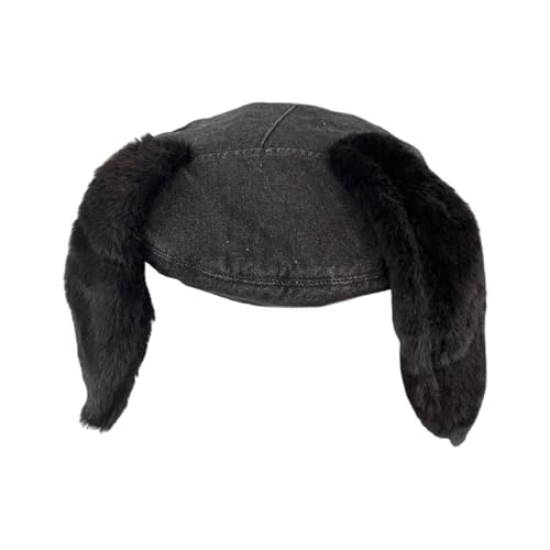 Frauen Schöne Kaninchen Ohrhüte Mädchen Party Cosplay Hüte Winter Warmhüte Winter Head Accessoire von SueaLe