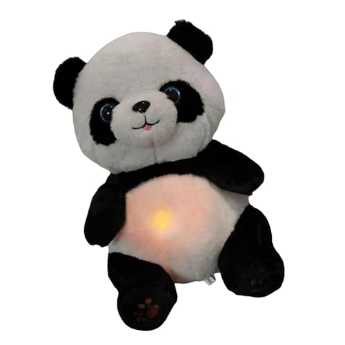 Heartbeats Breathing Robuster Plüsch Panda Schlafschnuller Mit Sanftem Licht Und Musik Zur Linderung Ängstlicher Ängste Für Den Täglichen Gebrauch von SueaLe