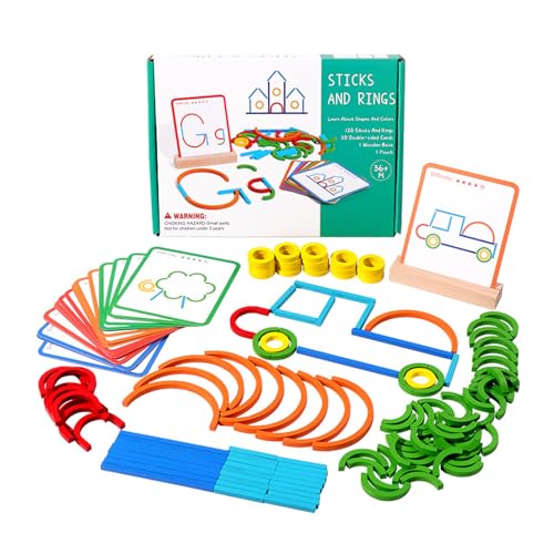 Kreatives Stapelringe Und Sticks Puzzle Baustein Frühes Lernen Spielzeug Für Kleinkind Logische Denkstätten Training Holzunterricht Für Kinder Kinder Kreatives Stapelringe Und Sticks Puzzle Baustein Frühes Lernen Spielzeug Für Kleinkind Logische Denkstätten Training Holzunterricht Für Kinder Kinder von SueaLe