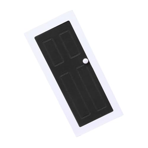 Miniaturraum Decors Black Holz Scheunentür Für Dollhouses Modell Badezimmermöbelzubehör Dekorative Holztür Für Puppenhäuser Miniaturraum Decors Black Holz Scheunentür Für Dollhouses Modell Badezimmermöbelzubehör Dekorative Holztür Für Puppenhäuser von SueaLe