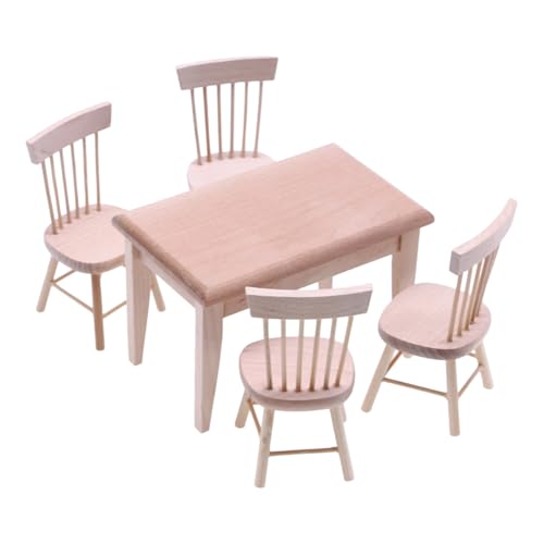 Safe Naturholzpuppenhäuser Möbel Esstischstuhl Für Kinder Vorstellen 1/12 Puppenhäuser Szenen Dekoration Möbel Zu Spielen Safe Naturholzpuppenhäuser Möbel Esstischstuhl Für Kinder Vorstellen 1/12 Puppenhäuser Szenen Dekoration Möbel Zu Spielen von SueaLe