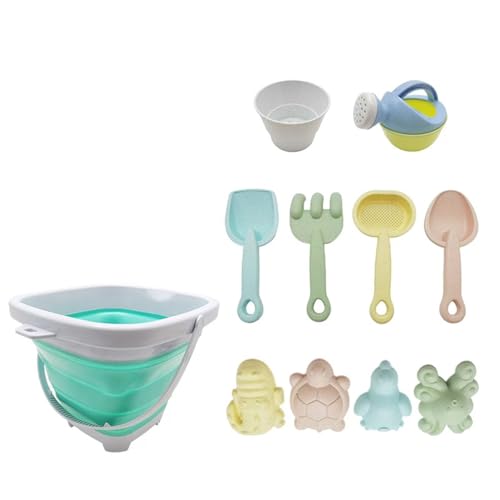 Sandspielzeugset Spielzeug Für Jungen Und Mädchen Mit Faltbarem Strandeimer Bewässerung Kann Schaufeln Und Fischformen Sandkastle Spielzeug 11PCS Sandspielset Schaufeln Fischformen Sandspielzeugset Spielzeug Für Jungen Und Mädchen Mit Faltbarem Strandeimer Bewässerung Kann Schaufeln Und Fischformen Sandkastle Spielzeug 11PCS Sandspielset Schaufeln Fischformen von SueaLe