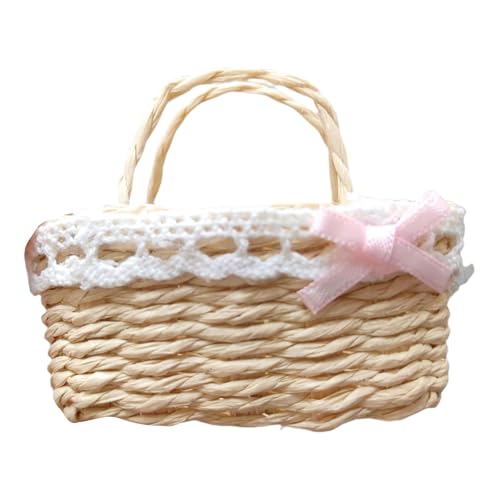 SueaLe Empfindlicher Korb Gewebter Korb Für Puppenhäuser Und Projekte Foto Requisiten Für Szeneneinstellung Miniature SueaLe Empfindlicher Korb Gewebter Korb Für Puppenhäuser Und Projekte Foto Requisiten Für Szeneneinstellung Miniature von SueaLe
