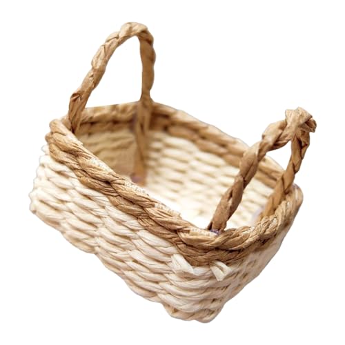 SueaLe Empfindlicher Korb Gewebter Korb Für Puppenhäuser Und Projekte Foto Requisiten Für Szeneneinstellung Miniature SueaLe Empfindlicher Korb Gewebter Korb Für Puppenhäuser Und Projekte Foto Requisiten Für Szeneneinstellung Miniature von SueaLe