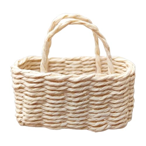 SueaLe Empfindlicher Korb Gewebter Korb Für Puppenhäuser Und Projekte Foto Requisiten Für Szeneneinstellung Miniature SueaLe Empfindlicher Korb Gewebter Korb Für Puppenhäuser Und Projekte Foto Requisiten Für Szeneneinstellung Miniature von SueaLe