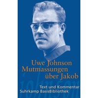 Mutmassungen über Jakob von Suhrkamp