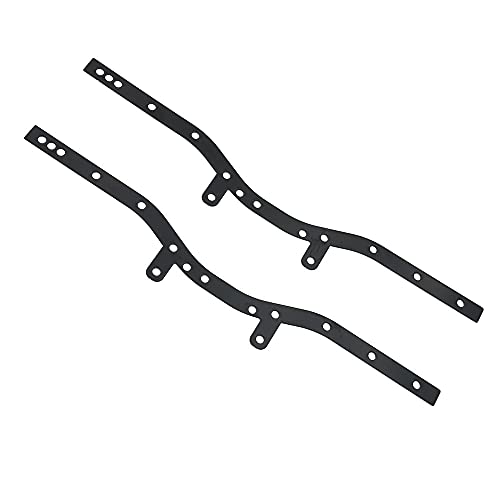 Sujurio 2Pcs Metall Chassis BalkenträGer Seitenrahmen Chassis für C14 C24 C24-1 1/16 RC Auto Upgrade Teile ZubehöR von Sujurio