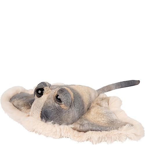 Suki Gifts 14491 Gilly Stingray, Plüschtier, klein, 21 cm, Grau von Suki Gifts International