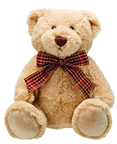 Suki Gifts 17140 Traditioneller Teddybär Fletcher sitzend, 19 cm von Suki Gifts