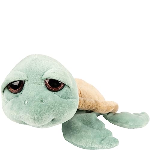 Suki Gifts International 14470 Medium Caspian Turtle, Minty Green Plüschtier, 24 cm von Suki Gifts International