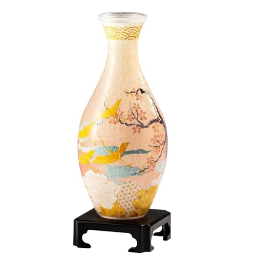 3D Puzzle Flower Vase, Unique Translucent Vase, Jigsaw Vase 3D, Adult Puzzle Vase Toy, Flower Arrangement Vase, Multi-Purpose Design Options for Flower Arrangements and Home Decoration von Sulxyi