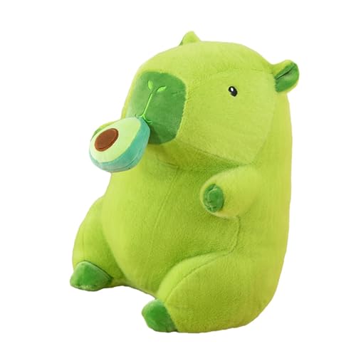 Avocado Capybara Plush, Capybara Plushie Toys, Avocado Capybara Doll, Soft Capybara Toy, Capybara Stuffed, Adorable Avocado Capybara Design Soft and Plush Material for Children Boys Girls von Sulxyi