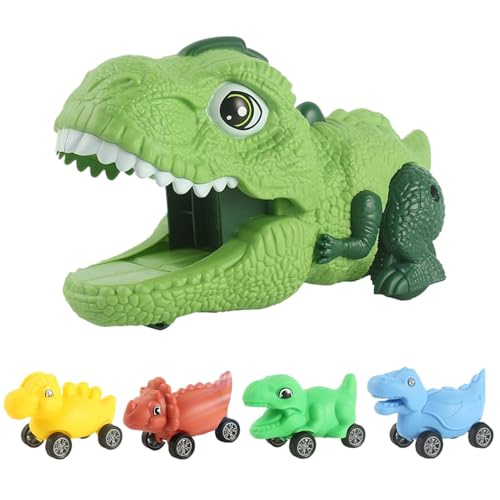 Dinosaurier -Katapultauto, interaktiver LKW -Spielset, 4 kleine Autos, Transportspielset, Dinosaurier -Trägerfahrzeuge, reibungsloser BAU, interaktives Spiel, für im Alter von 3 4 5 Dinosaurier -Katapultauto, interaktiver LKW -Spielset, 4 kleine Autos, Transportspielset, Dinosaurier -Trägerfahrzeuge, reibungsloser BAU, interaktives Spiel, für im Alter von 3 4 5 von Sulxyi