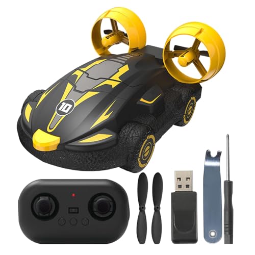 Fernsteuerung Spielzeugauto, Spielzeugauto mit Fernbedienung - Tragbares RC -Auto wasserdichte Drift Auto - Kinder mit Hochgeschwindigkeitsfahrzeugen Kinderspielzeug, Stunt Auto & Fast Drone Boat für von Sulxyi