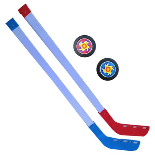 Kinder Street Hockey, Jugend Hockey Schläger Anfänger Roller Sticks 70.0 cm mit Stock und Ball Set Spaß und Aktiv Sport Perfekt für Indoor & Outdoor Mädchen von Sulxyi