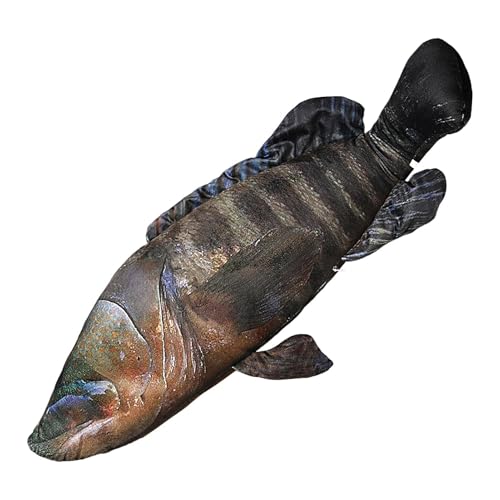 Simulation Fish Toy, Plush Fish Pillow, Stuffed Fish Doll, Cartoon Fish Plush, Fish Shape Plush, 23.6 Inch Unique Fish Shape Soft and Plush Material for Kids Adults Girls Boys von Sulxyi