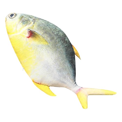 Simulation Fish Toy, Plush Fish Pillow, Stuffed Fish Doll, Cartoon Fish Plush, Fish Shape Plush, 23.6 Inch Unique Fish Shape Soft and Plush Material for Kids Adults Girls Boys von Sulxyi