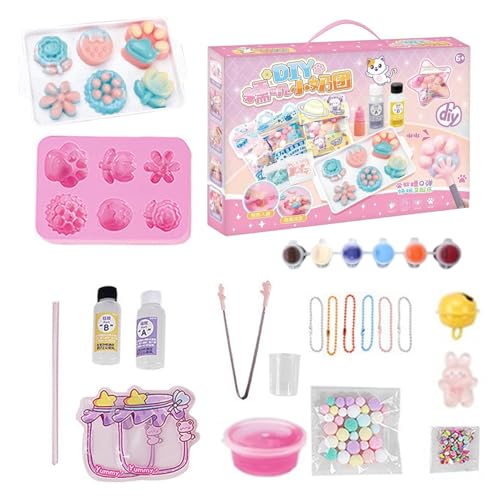 Squishy Maker, Make Your Own Squishy, Squishy Making Kit, Squeeze Toy Craft Kit, Handmade Squishy Toys, Create Your Own SquishiesS Complete Crafting Set for Kids Boys Girls Ages 8+ von Sulxyi