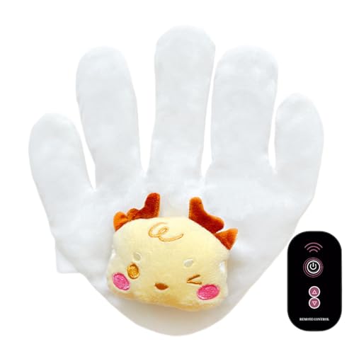 Sulxyi Baby Patting Toy, Soothing Palm Pillow, Baby Sleep Beater, Automatic Patting Hand, Remote Control Soother, Innovative Automatic Patting Technology with Remote for Boys Girls von Sulxyi