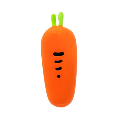 Sulxyi Carrot Hugging Pillow, Carrot Plush Toy, Cartoon Carrot Plush, Funny Carrot Plushie, Carrot Shape Pillow, 40cm Fun and Cute Design Comfortable and Soft for Kids Girls Boys von Sulxyi