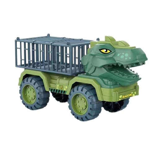 Sulxyi Dinosaur Truck Toys, Dinosaur Vehicle Toys, Animal Dinosaur Car, Dinosaur Transporter Truck, Car Carrier Truck, Interactive Dinosaur Transporter Convenient Animal Carrier Design for Boys Girls von Sulxyi