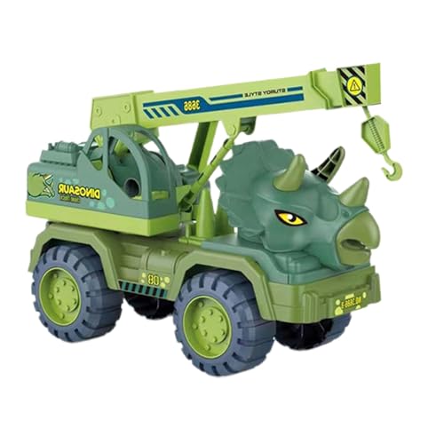 Sulxyi Dinosaur Truck Toys, Dinosaur Vehicle Toys, Animal Dinosaur Car, Dinosaur Transporter Truck, Car Carrier Truck, Interactive Dinosaur Transporter Convenient Animal Carrier Design for Boys Girls von Sulxyi