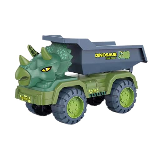 Sulxyi Dinosaur Truck Toys, Dinosaur Vehicle Toys, Animal Dinosaur Car, Dinosaur Transporter Truck, Car Carrier Truck, Interactive Dinosaur Transporter Convenient Animal Carrier Design for Boys Girls von Sulxyi