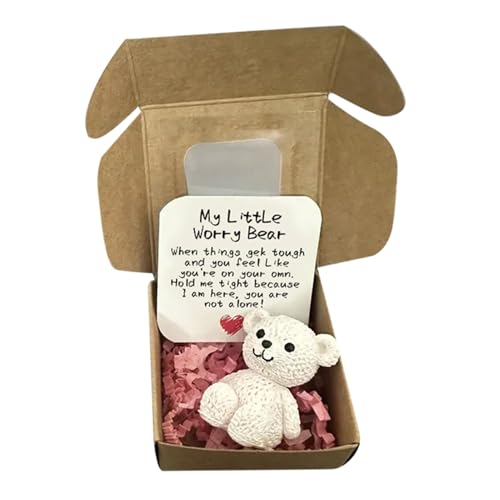 Sulxyi Pocket Bear, Puppe Little Pocket, viel Glück Animal Doll, 5,5x5,5 x 2,5 cm, weich handgefertigt, leicht und leicht zu tragen, ideal für Frauen, Kinder Kinder Freunde Sulxyi Pocket Bear, Puppe Little Pocket, viel Glück Animal Doll, 5,5x5,5 x 2,5 cm, weich handgefertigt, leicht und leicht zu tragen, ideal für Frauen, Kinder Kinder Freunde von Sulxyi
