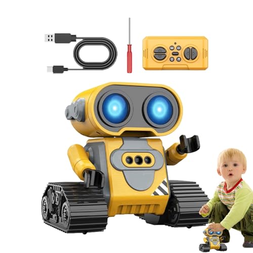 Sulxyi Robotergebäudespielzeug, Ferngesteuerter Kit, Kinder-Roboterspielzeug, umfassende Gebäudeerlebnis Erlebnis Fernsteuerungsfunktionalität wiederaufladbarer Akku für im Alter von 6 7 8-12+ von Sulxyi