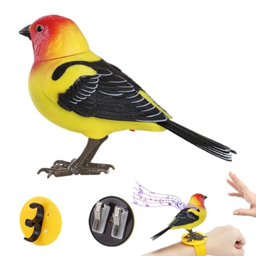 Sulxyi Sprechender Vogel,Elektrischer Singvogel - Realistischer Sprechender Elektronischer Schreibtisch Haustier Für Sensorisches Spiel Geburtstag Zimmer Deko Sulxyi Sprechender Vogel,Elektrischer Singvogel - Realistischer Sprechender Elektronischer Schreibtisch Haustier Für Sensorisches Spiel Geburtstag Zimmer Deko von Sulxyi