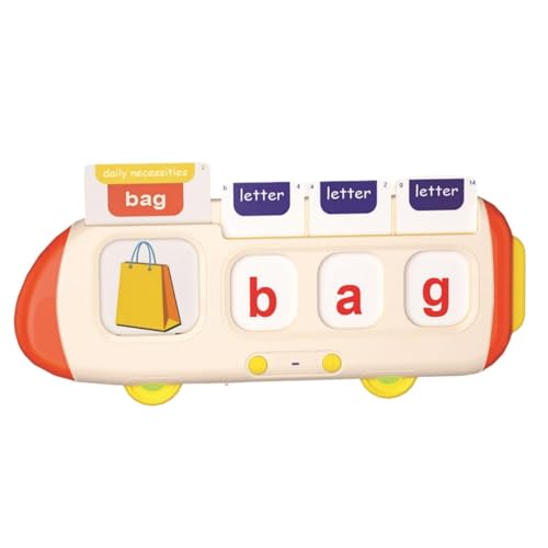 Talking Flash Cards, Learning Flashcards Toys, Baby Educational Toys, Word Learning Machine, Kids Flashcards Set, Learning Tool Talking Flashcards with Audio for 3 4 5 6 Year Old Baby Boys Girls von Sulxyi