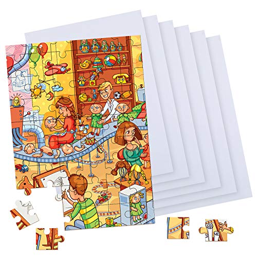 30 Blatt Puzzle Saver Schale Puzzle Klebeblatt Klar Klebstoff Puzzle Sichern Puzzle Puzzle Kleber Matte Stick Selbstklebender Puzzle Bewahrer von Sumind