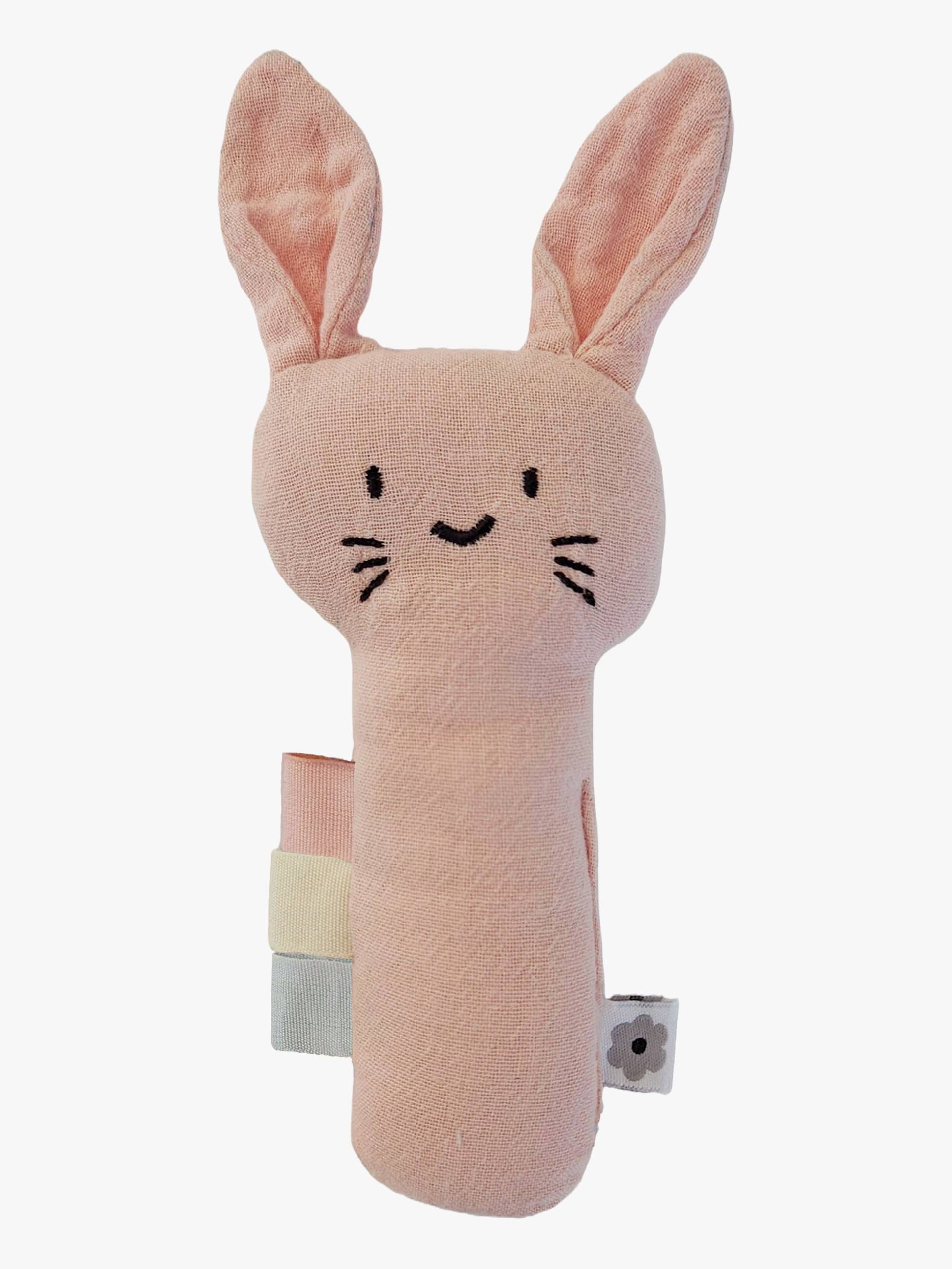Summerville Organic Kaninchen Rassel, Peachy, Babyspielzeug Summerville Organic Kaninchen Rassel, Peachy, Babyspielzeug von Summerville