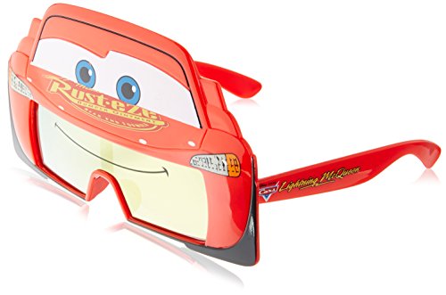 Sun-Staches Kostüm Sonnenbrille Cars Lightning McQueen Party Favors UV400, Einheitsgröße (80584) von Sun-Staches