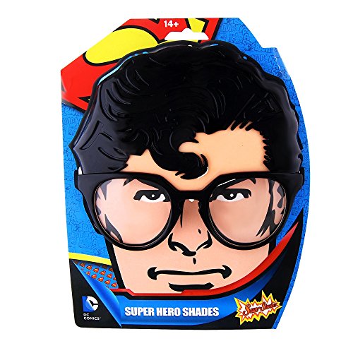 sunstaches Superman Offizielles Lizenzprodukt von Sun-Staches